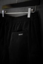Bermuda Corderoy Negra ss