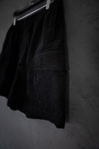 Bermuda Corderoy Negra ss