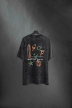 Remera Oversize Black Washed Quilla SS