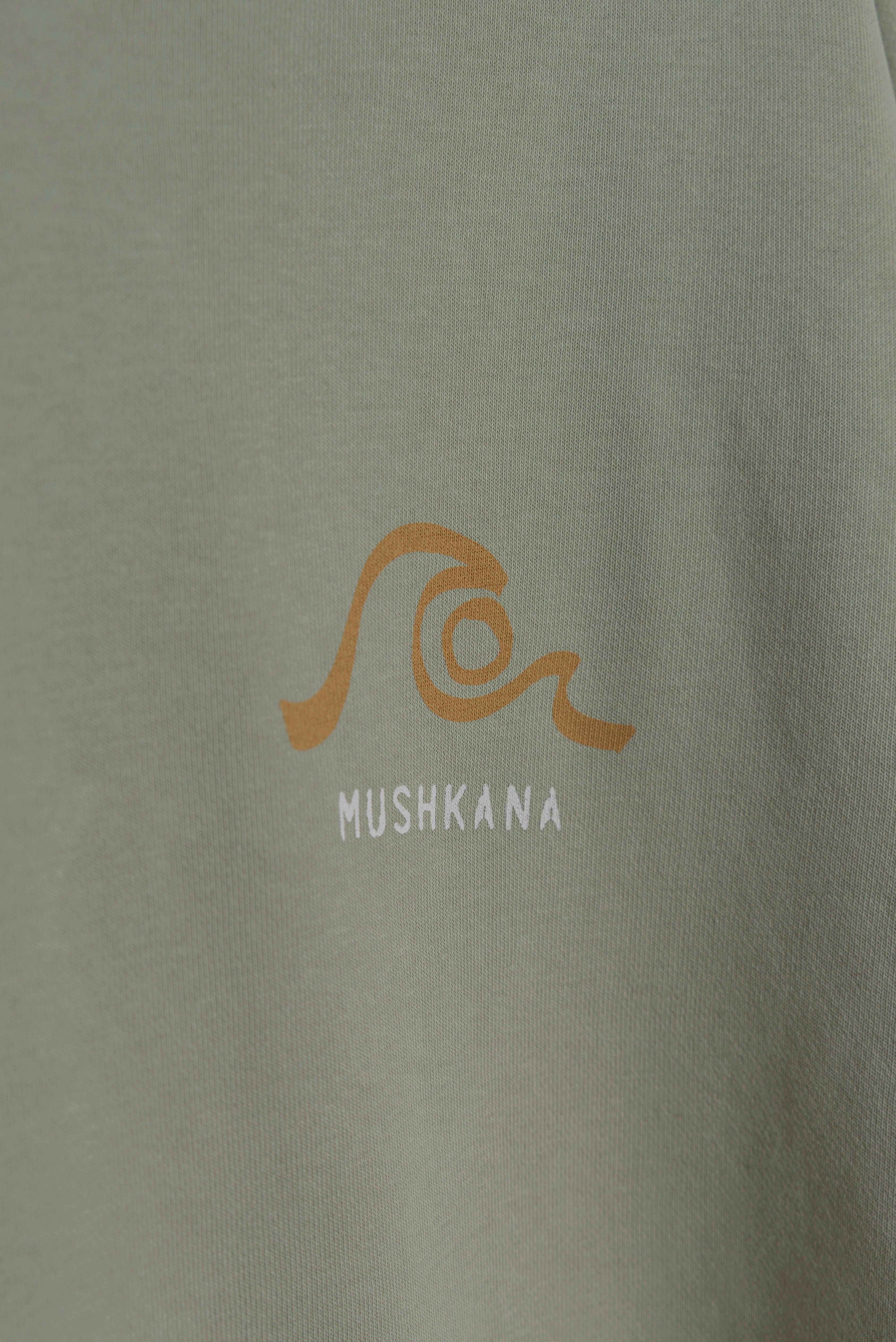 Hoodie Oceano Khaki Washed SS