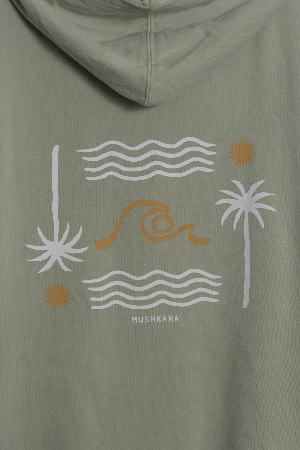 Hoodie Oceano Khaki Washed SS