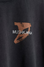 Crew Black Washed Quilla ss