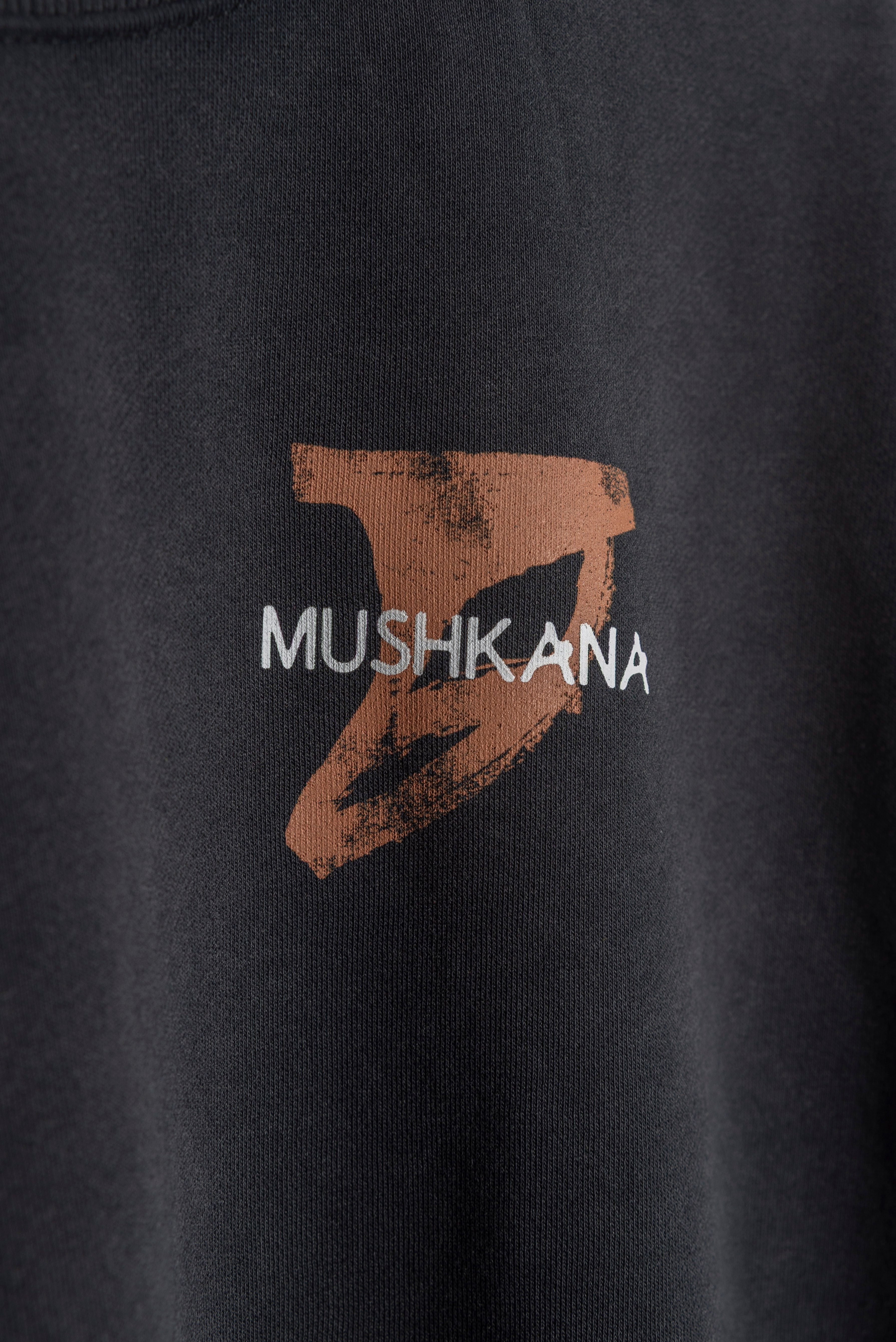 Crew Black Washed Quilla ss