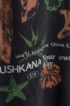 Crew Black Washed Quilla ss