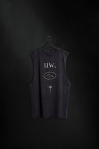 Musculosa Nalu Black Washed ss