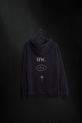 Hoodie Nalu Oversized Black Washed ss