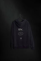 Hoodie Nalu Oversized Black Washed ss