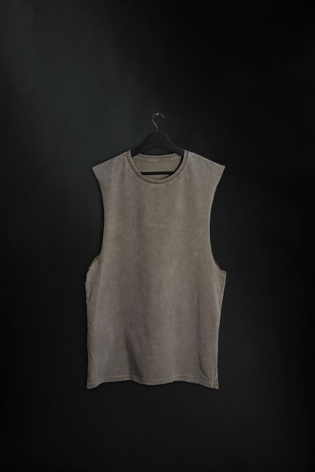 Musculosa Senecio Gris Washed ss