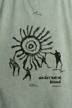 Musculosa Grey Washed Rocha ss