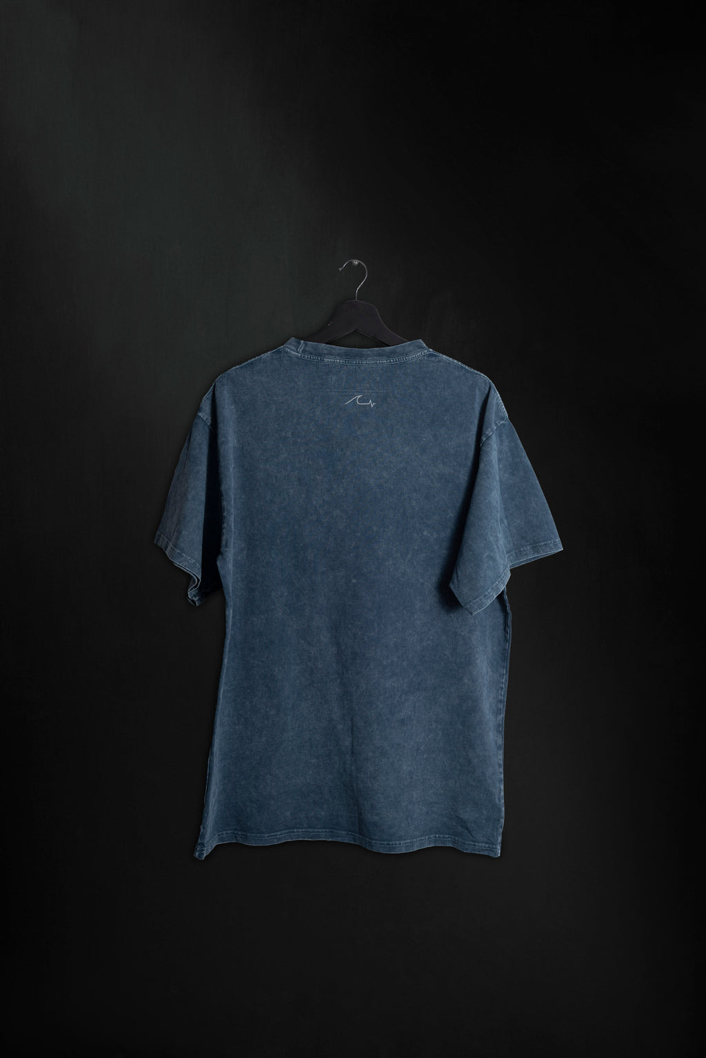 Remera Oversize Midori Blue Washed ss