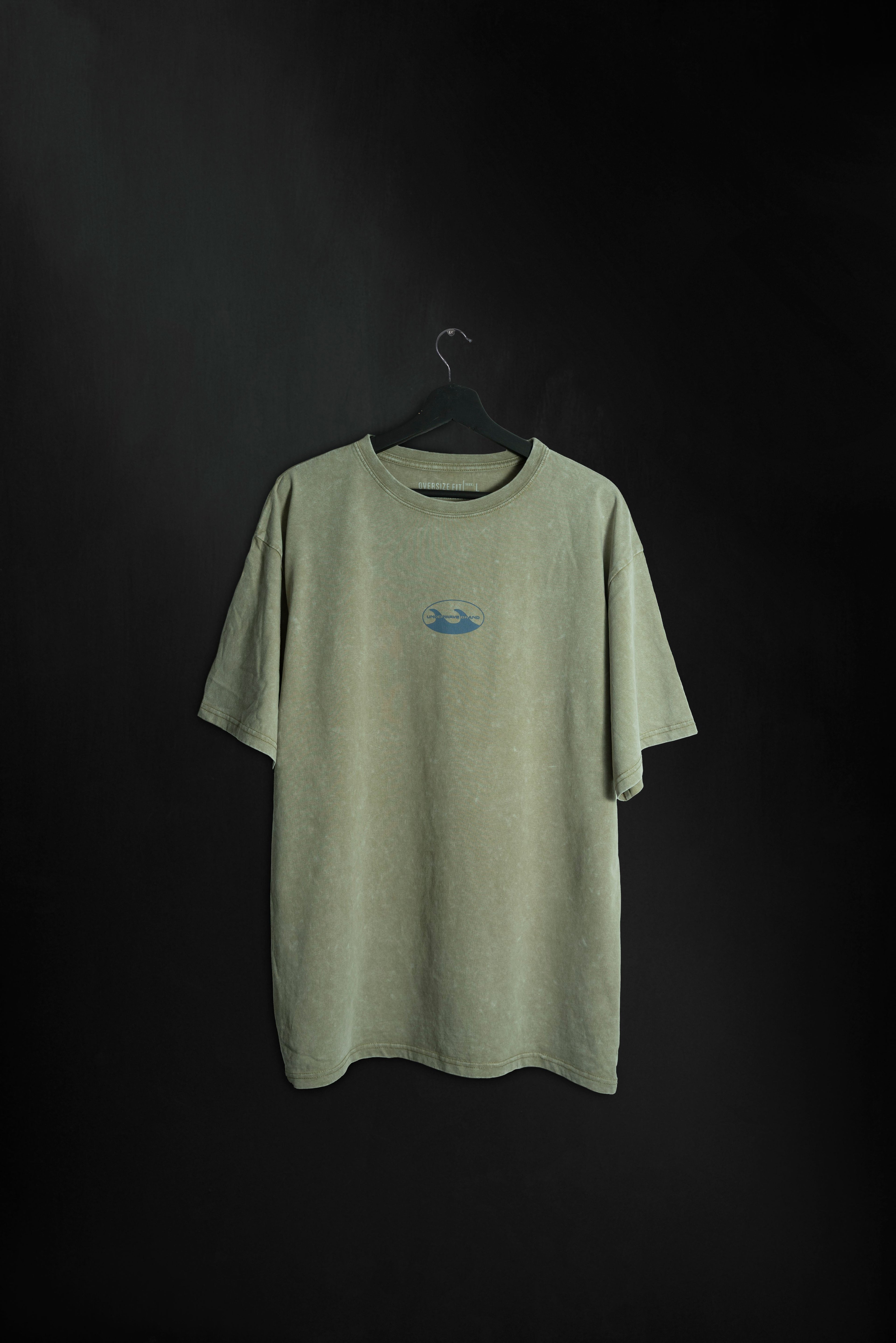 Remera Oversize Mineral Grey Washed SS