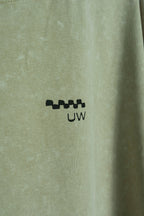 Remera Oversize Grey Washed Punto Pez SS