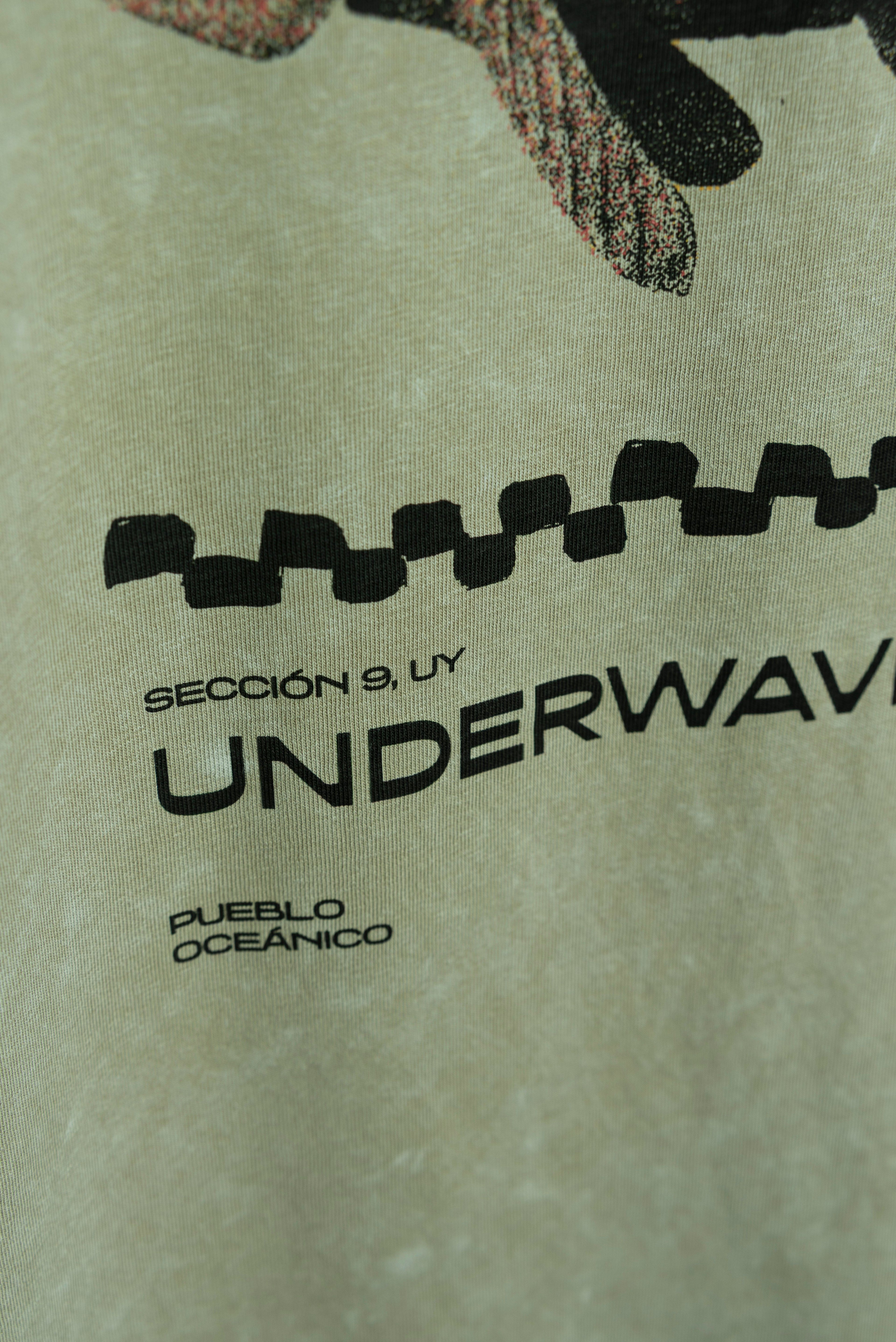 Remera Oversize Grey Washed Punto Pez SS