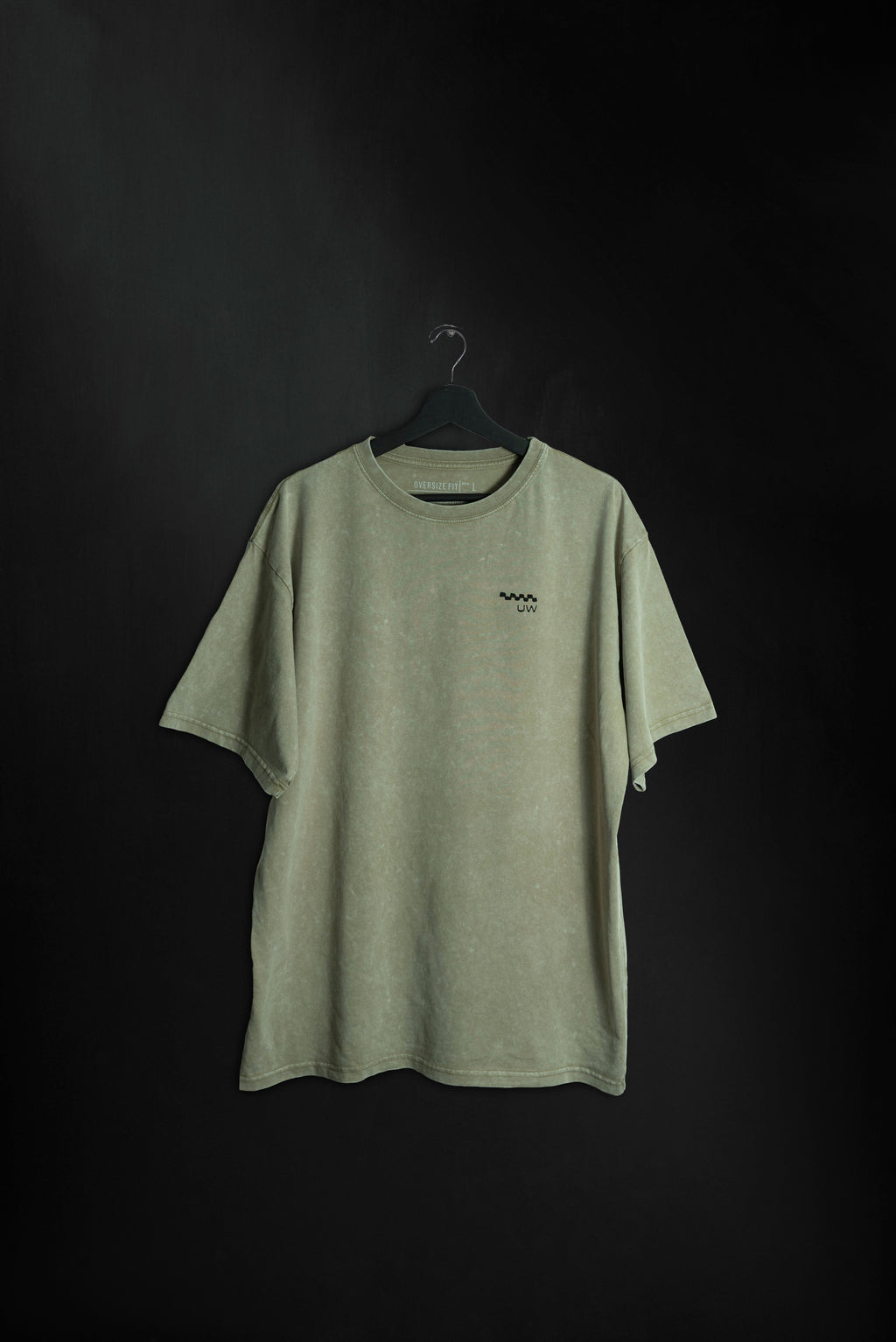 Remera Oversize Grey Washed Punto Pez SS