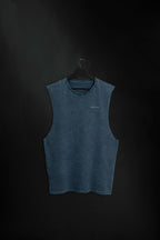 Musculosa Pedre Blue Washed ss
