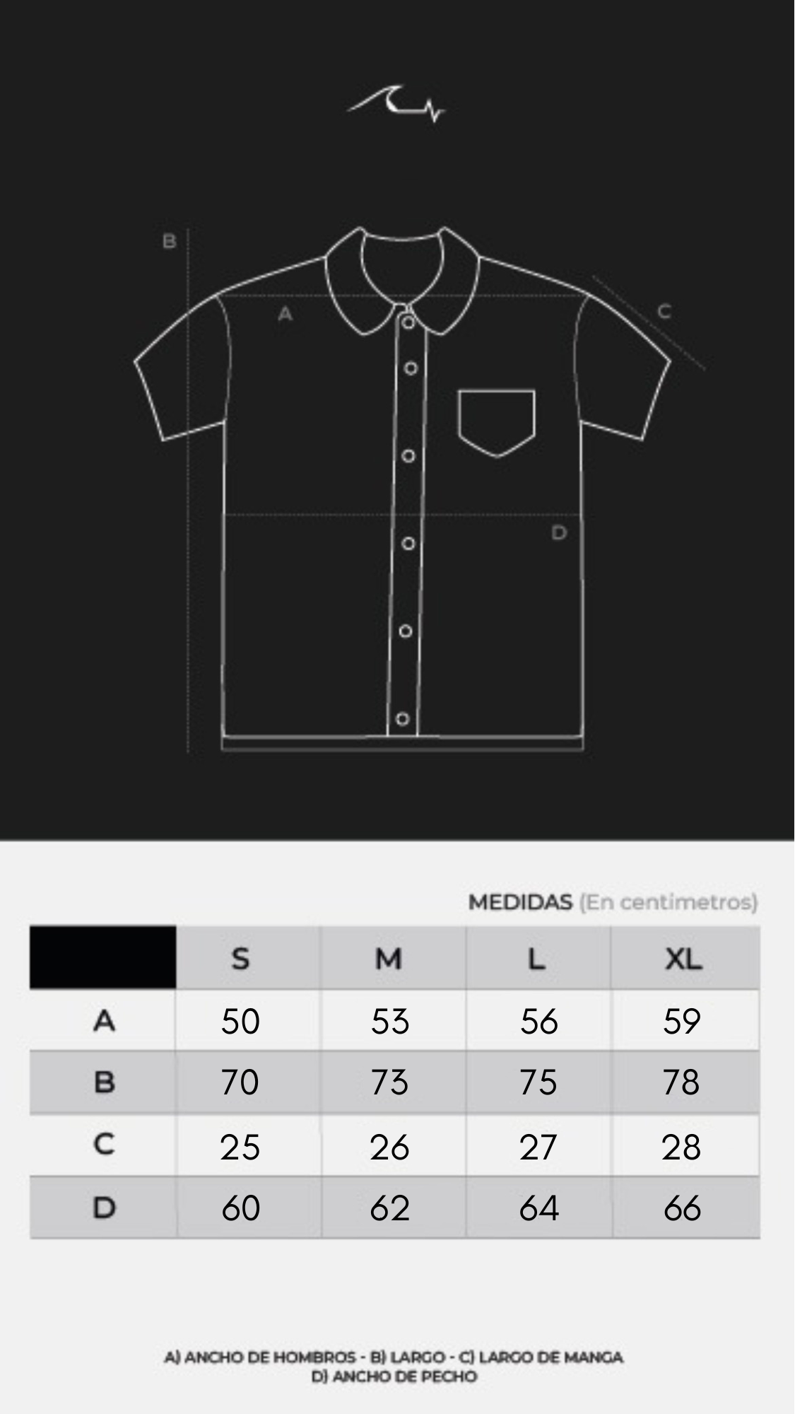 Camisa Blue Aura ss