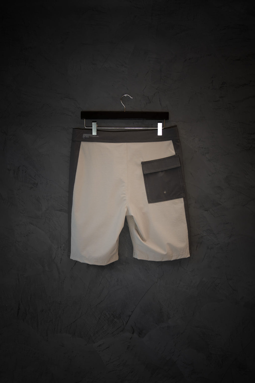 Boardshort Alba Brown & Black ss