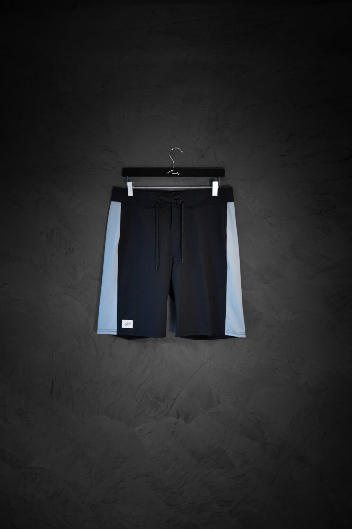 Boardshort Lira Black & Light Blue ss