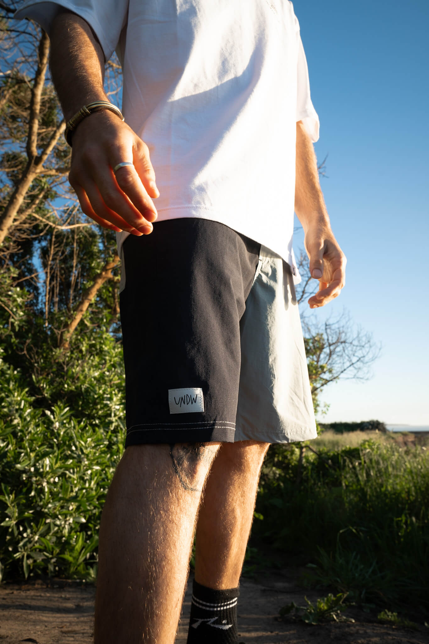 Boardshort Kai Celeste y Negra ss