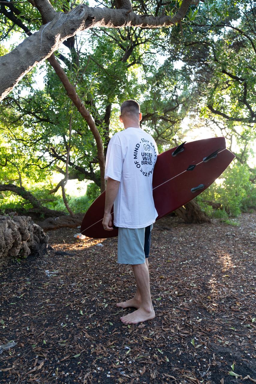 Boardshort Kai Celeste y Negra ss