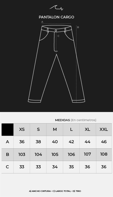 Pantalón Cargo Sage Mugo ss