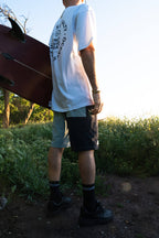 Boardshort Kai Celeste y Negra ss