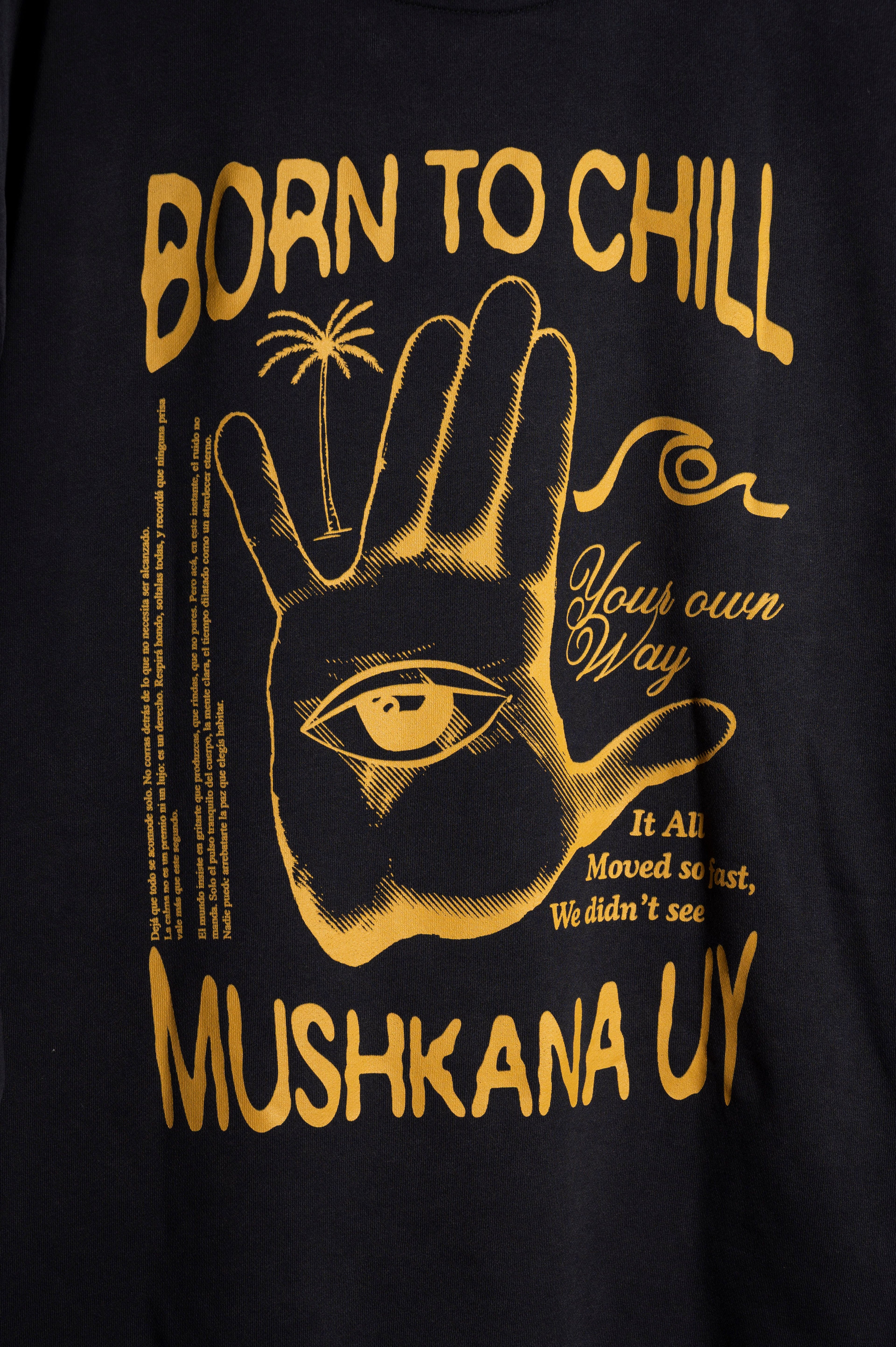 Crew Black Washed Hand