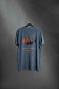 Remera Classic Fit Blue Washed Punto Pez