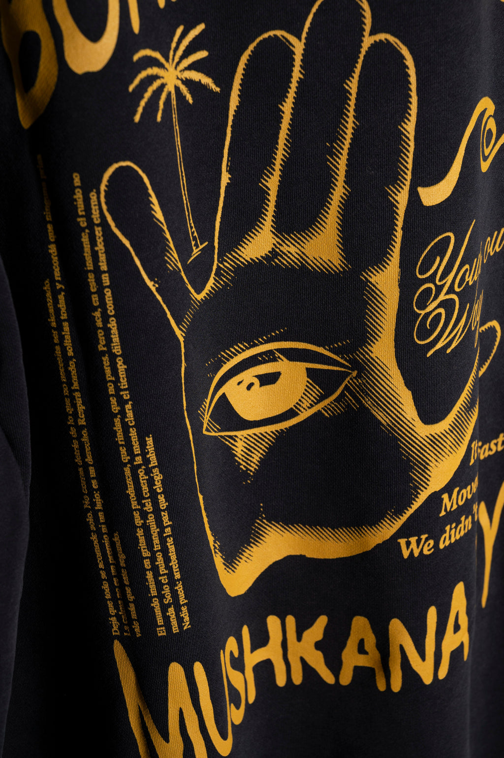 Crew Black Washed Hand