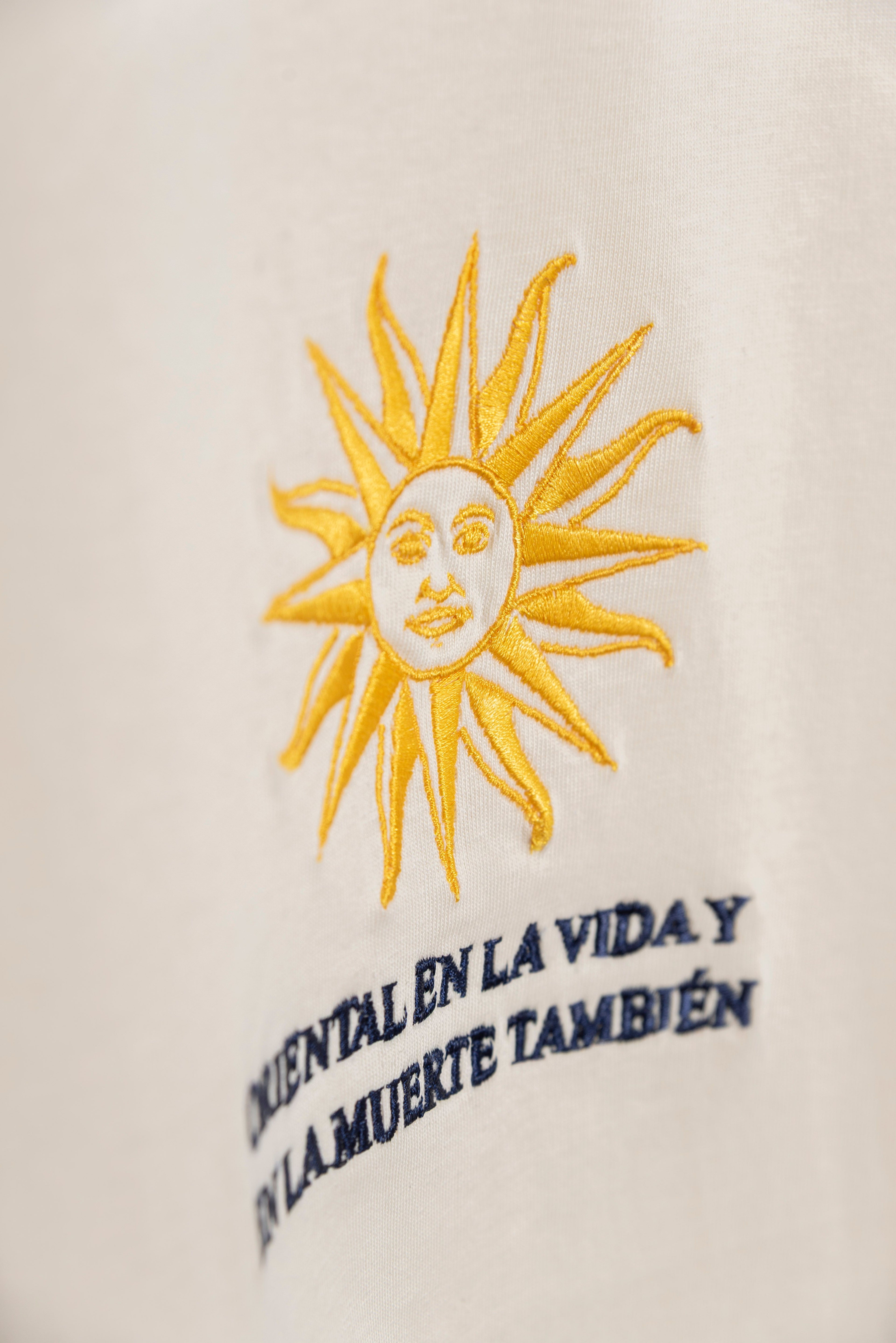 Remera Overbox Sol Vainilla