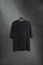 Remera Overbox Palacio Salvo Negro lavado