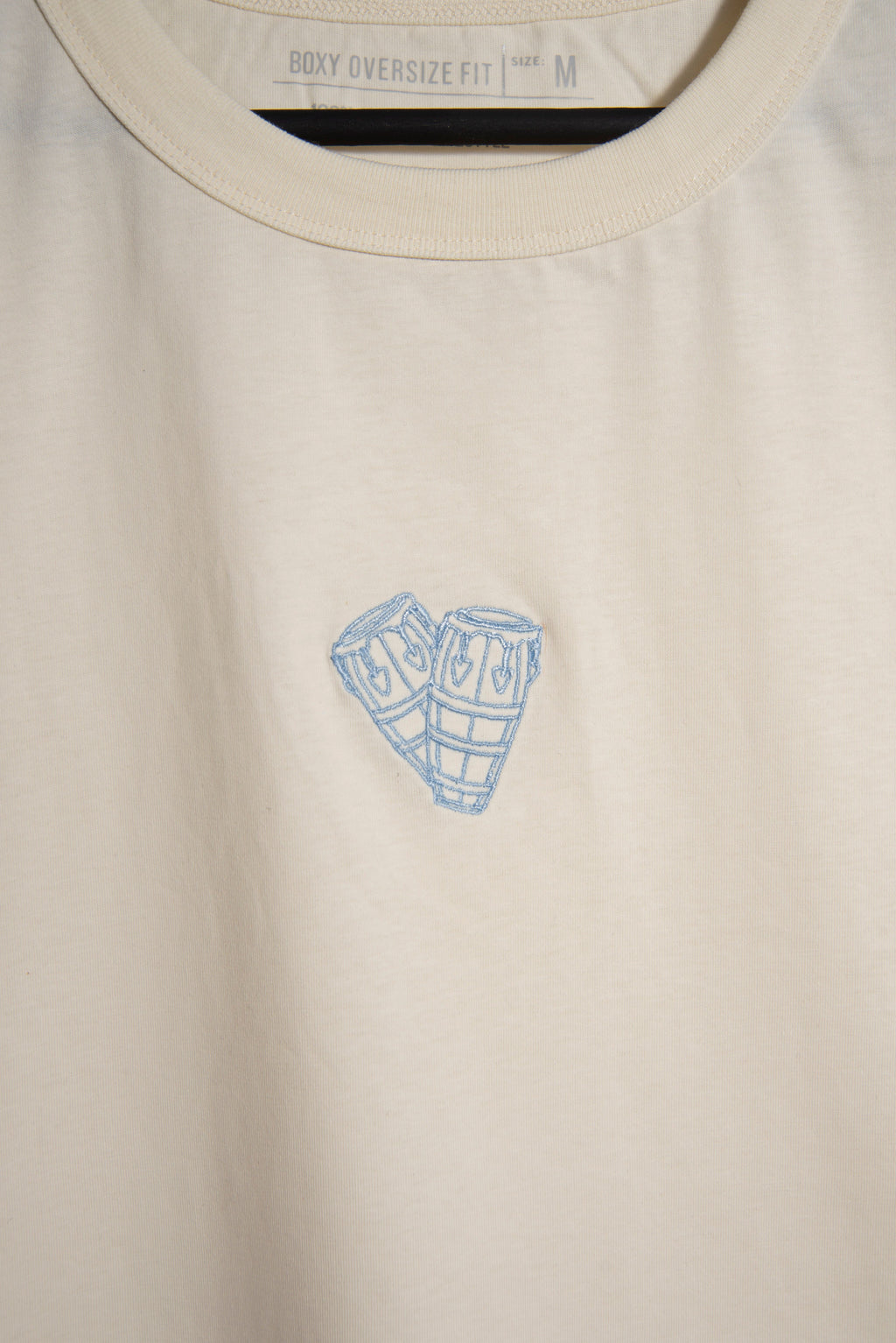 Remera Overbox Candombe Vainilla