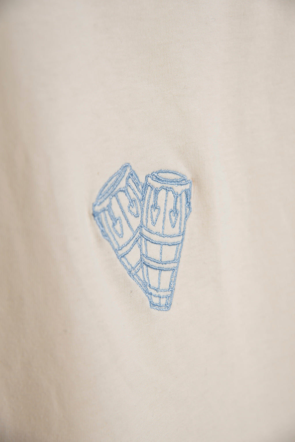 Remera Overbox Candombe Vainilla