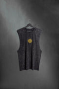 Musculosa Sol Negro Lavado