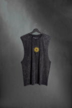 Musculosa Sol Negro Lavado