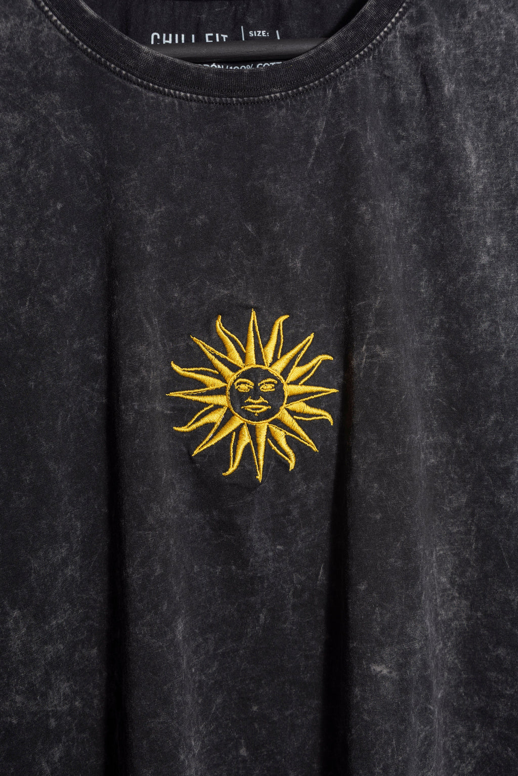 Musculosa Sol Negro Lavado