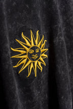Musculosa Sol Negro Lavado