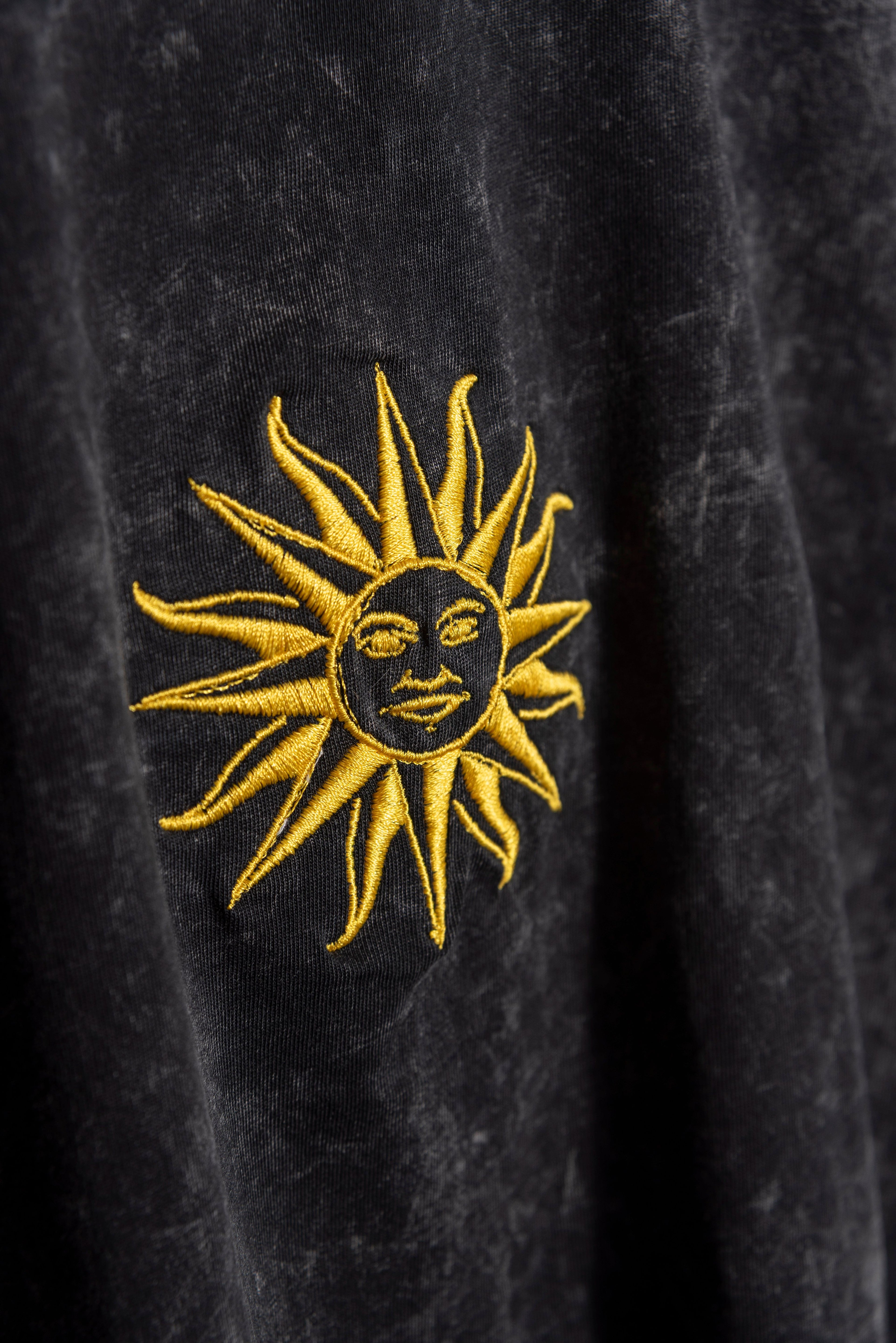 Musculosa Sol Negro Lavado