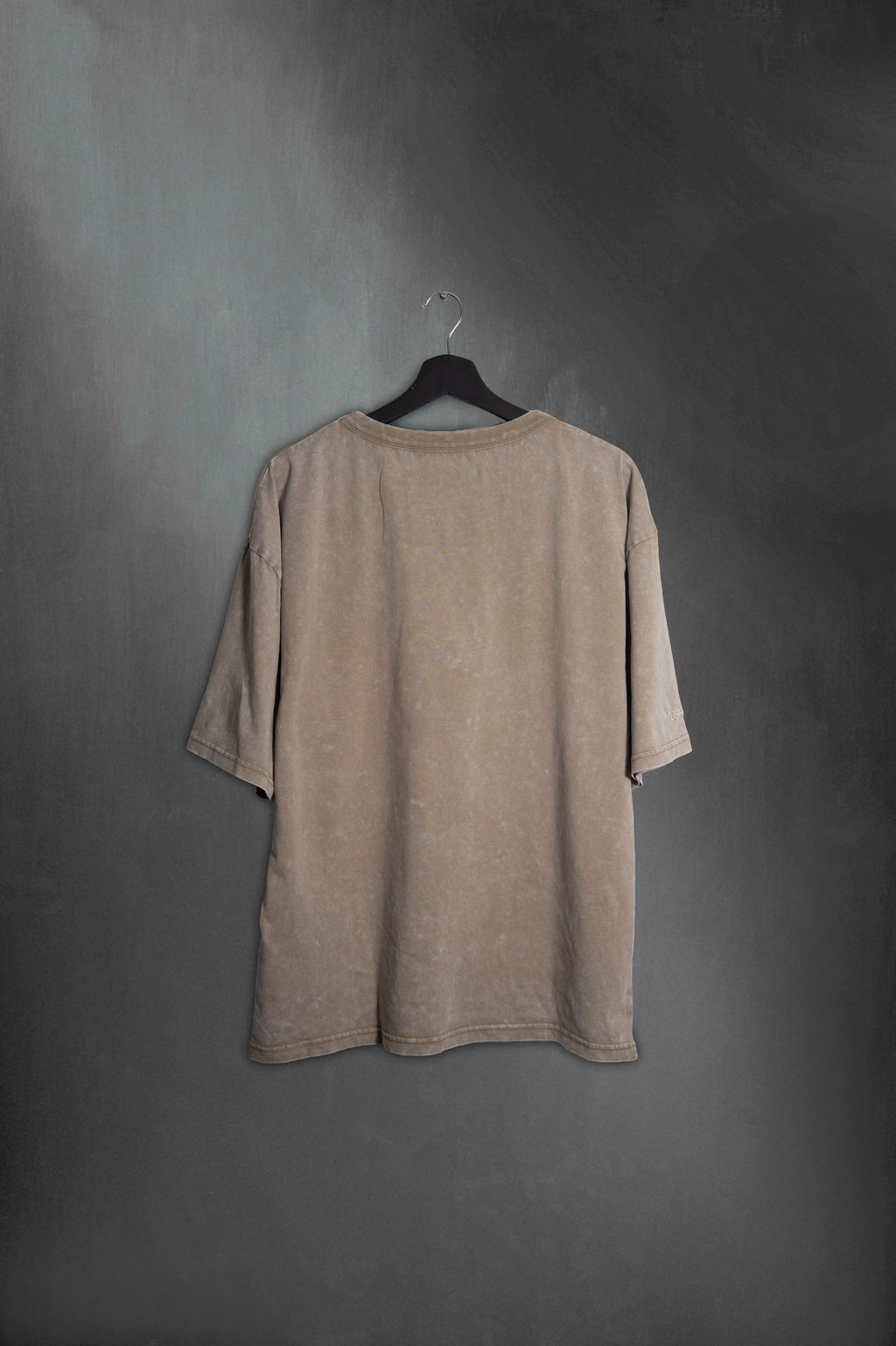 Remera Overbox Grey Escudo Uy
