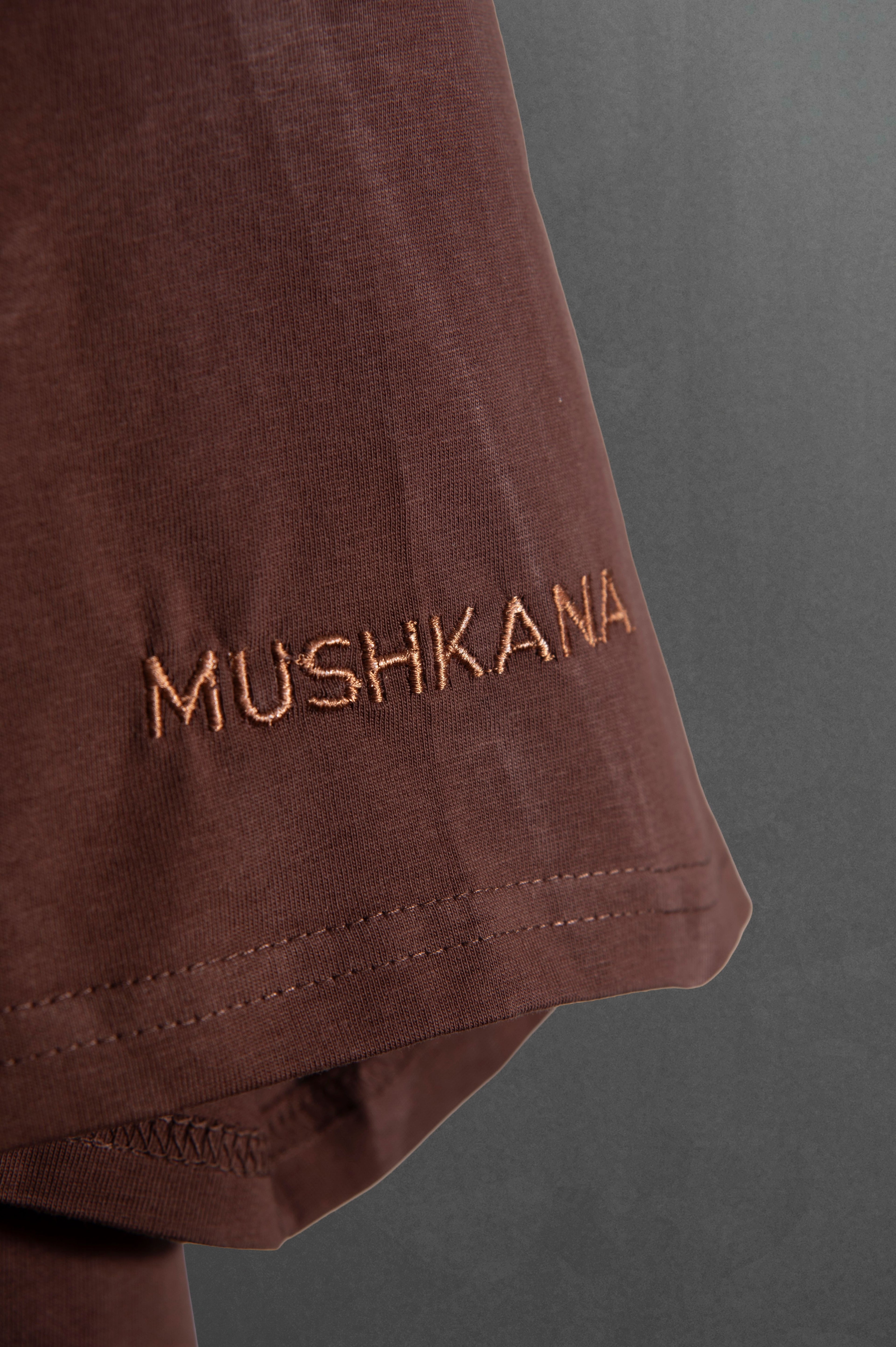 Remera Overbox Brown Escudo Uy