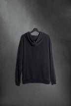 Hoodie Negro lavado Sol Uy