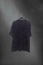 Remera Mushkana Minimal Black Washed Oversize aa