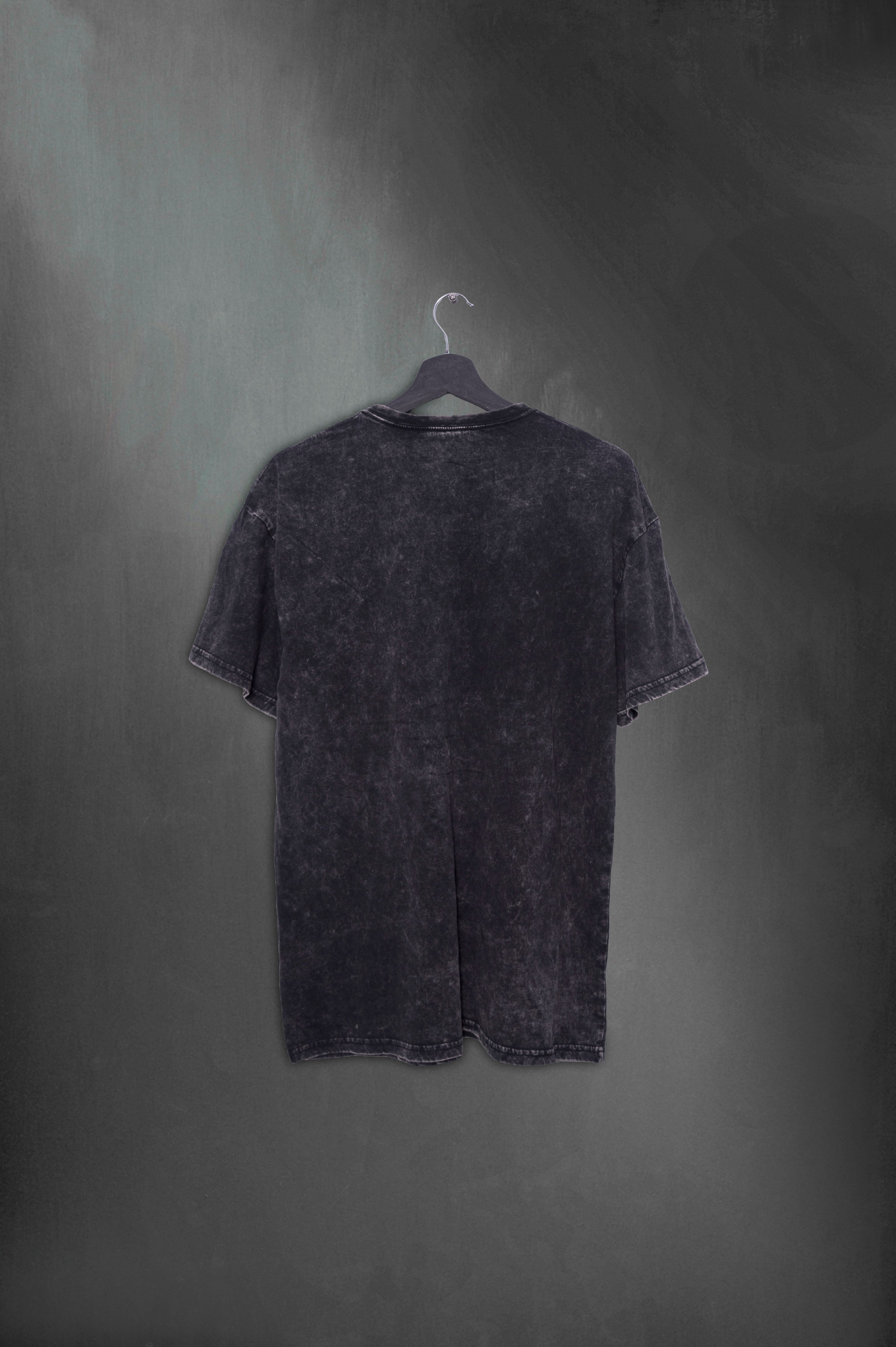 Remera Simplicity Mushkana Classic Fit Black washed aa
