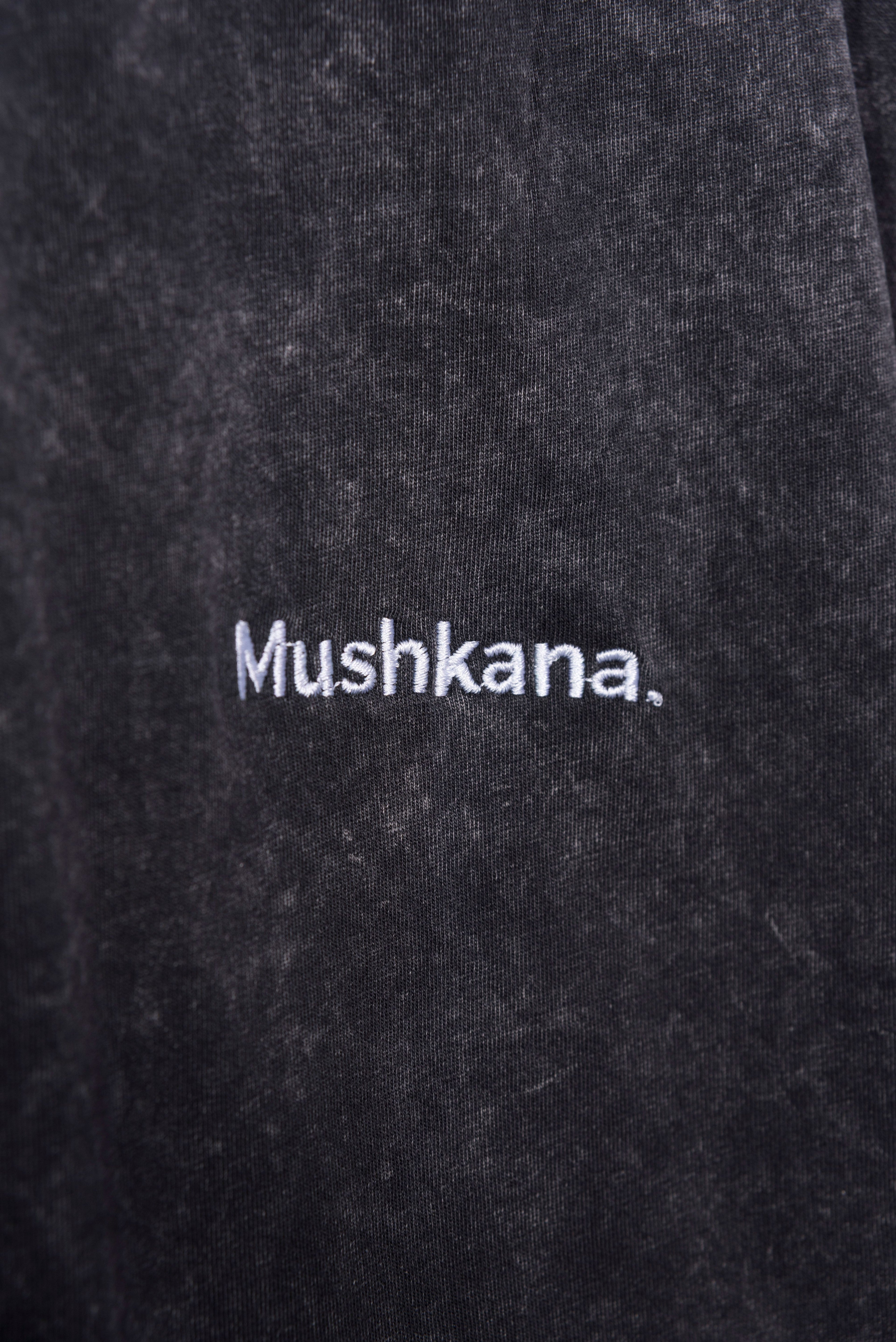 Remera Simplicity Mushkana Classic Fit Black washed aa