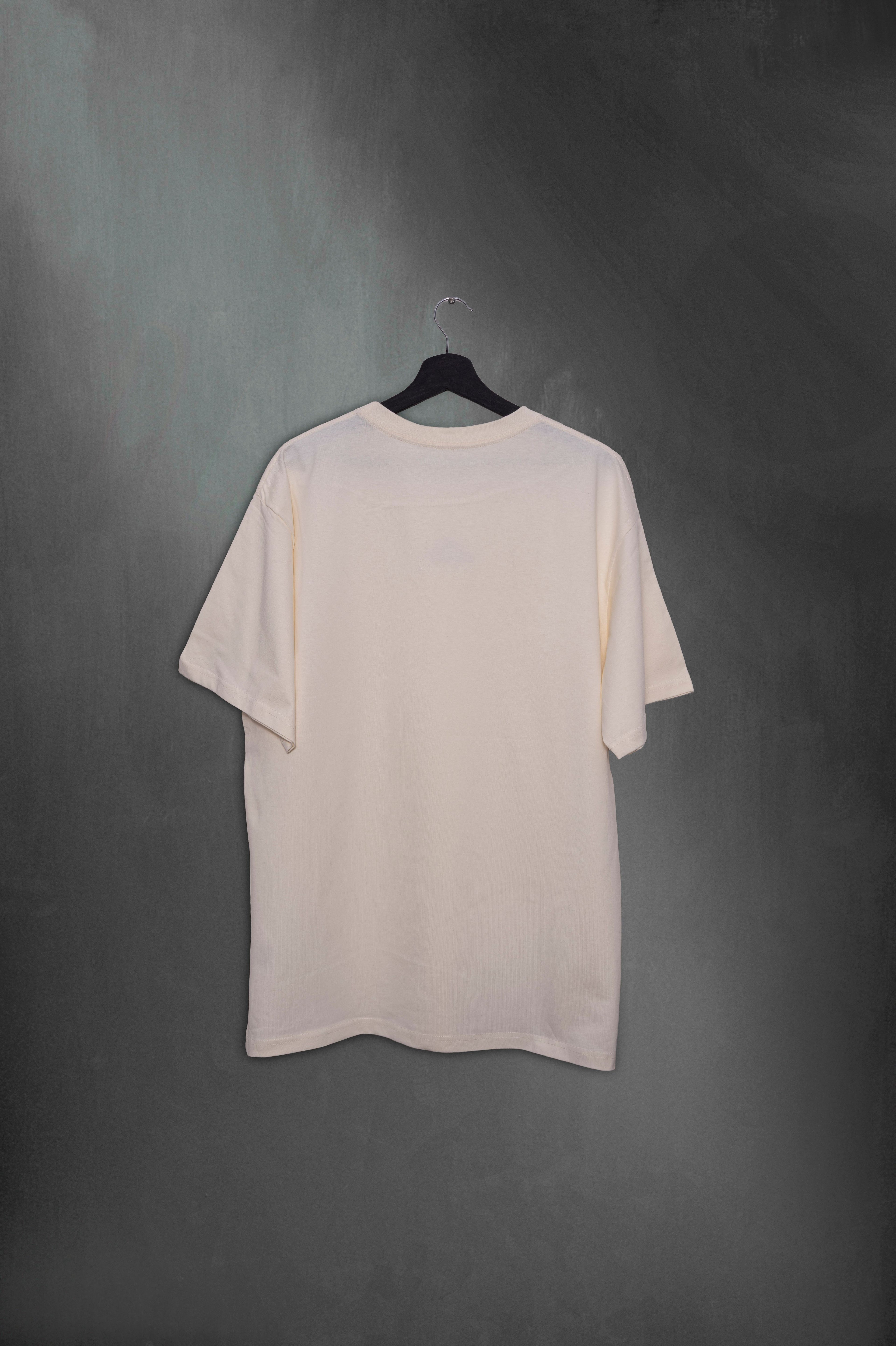 Remera Vainilla Over Mushkana minimal aa