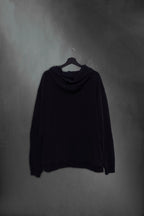 Hoodie Black Washed Mushkana aa