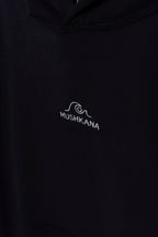 Hoodie Black Washed Mushkana aa