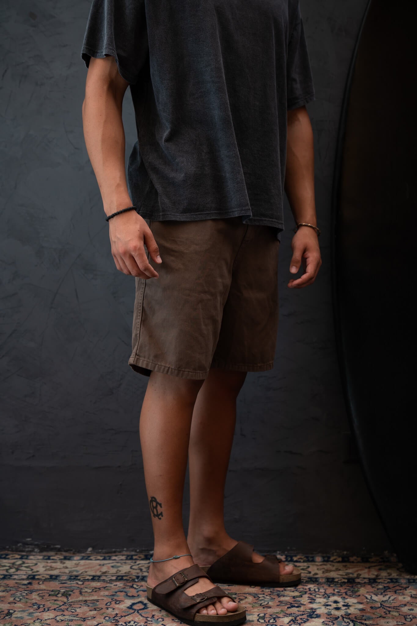 Bermuda Gabardina Chocolate SS