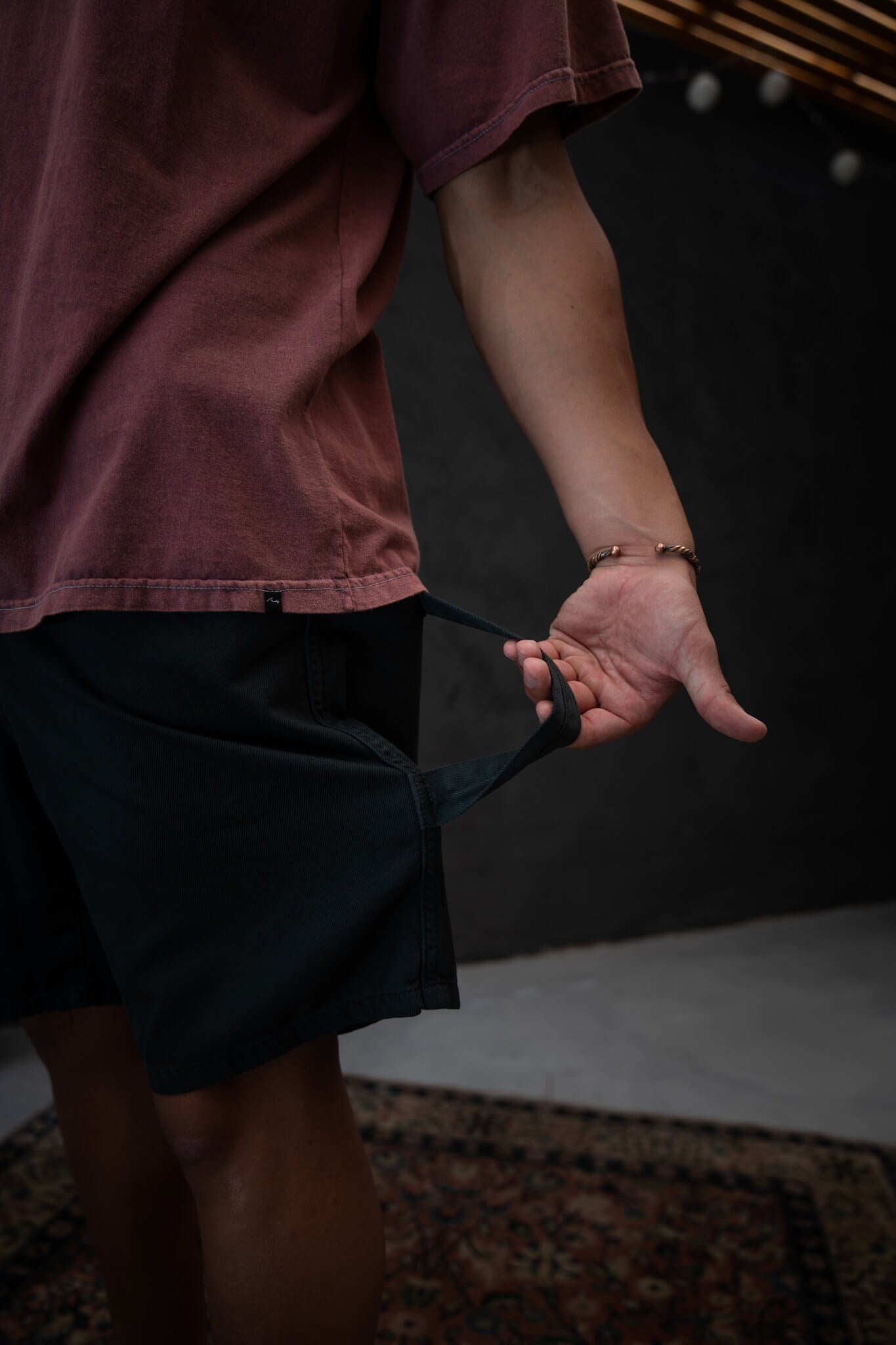 Bermuda Gabardina Black