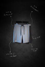 Boardshort Nami Celeste y Gris MM